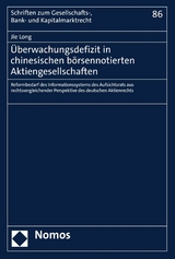 Überwachungsdefizit in chinesischen börsennotierten Aktiengesellschaften - Jie Long