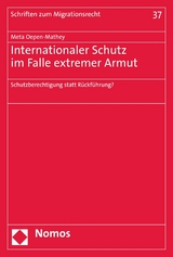 Internationaler Schutz im Falle extremer Armut - Meta Oepen-Mathey