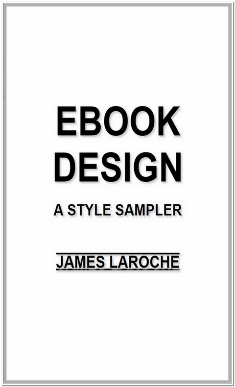 eBook Design - James Laroche