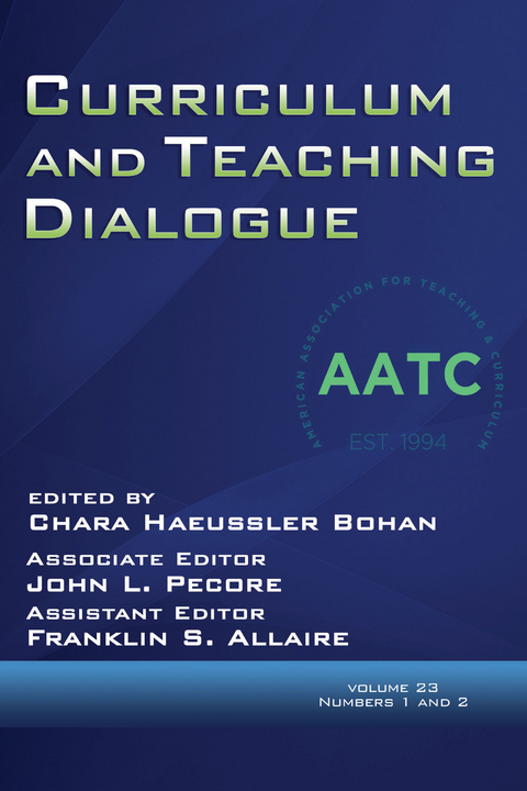 Curriculum and Teaching Dialogue - 