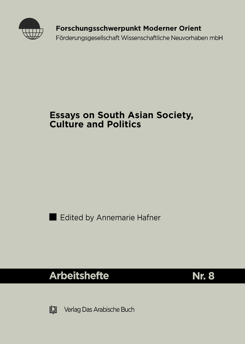 Essays on South Asian Society, Culture and Politics (I) - 