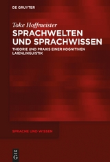 Sprachwelten und Sprachwissen - Toke Hoffmeister