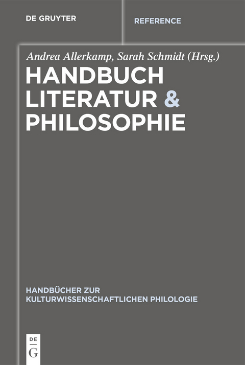 Handbuch Literatur & Philosophie - 