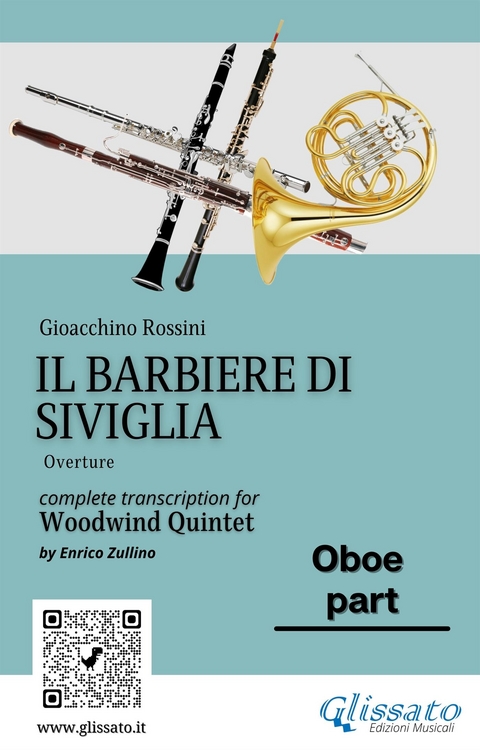 Oboe part "Il Barbiere di Siviglia" for woodwind quintet - Gioacchino Rossini