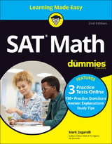 SAT Math For Dummies with Online Practice - Mark Zegarelli