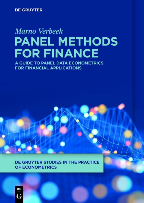 Panel Methods for Finance - Marno Verbeek