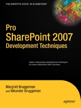 Pro SharePoint 2007 Development Techniques - Nikander Bruggeman