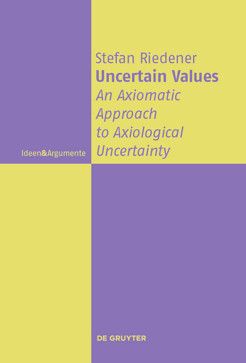 Uncertain Values -  Stefan Riedener