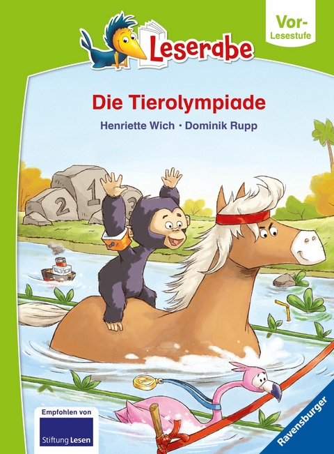 Die Tierolympiade - Leserabe ab Vorschule - Erstlesebuch für Kinder ab 5 Jahren -  Henriette Wich