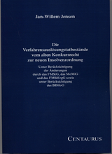 Die Verfahrensauslösungstatbestände vom alten Konkursrecht zur neuen Insolvenzordnung - Jan-Willem Jensen