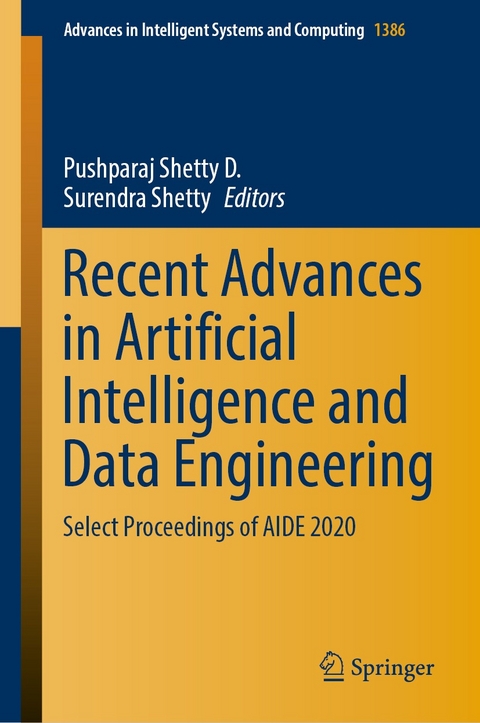 Recent Advances in Artificial Intelligence and Data Engineering - 