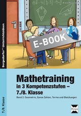 Mathetraining in 3 Kompetenzstufen - 7./8. Klasse - Brigitte Penzenstadler