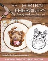 Pet Portrait Embroidery -  Michelle Staub