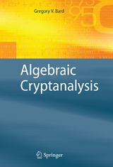 Algebraic Cryptanalysis - Gregory Bard