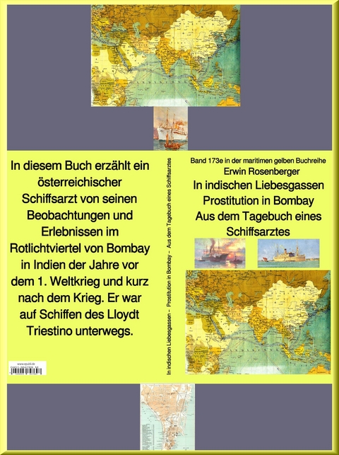 Erwin Rosenberger: In indischen Liebesgassen - Prostitution in Bombay - Aus dem Tagebuch eines Schiffsarztes - Erwin Rosenberger