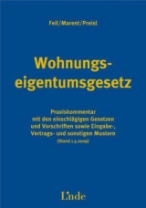 Wohnungseigentumsgesetz - Erich Feil, Karl-Heinz Marent, Gerhard Preisl