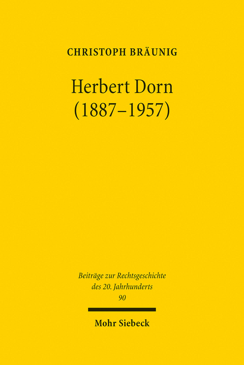 Herbert Dorn (1887-1957) -  Christoph Bräunig