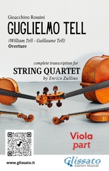 Viola part of "William Tell" overture by Rossini for String Quartet - Gioacchino Rossini, a cura di Enrico Zullino