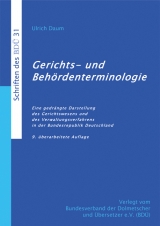 Gerichts- und Behördenterminologie - Ulrich Daum