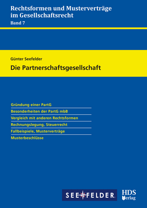 Die Partnerschaftsgesellschaft -  Günter Seefelder