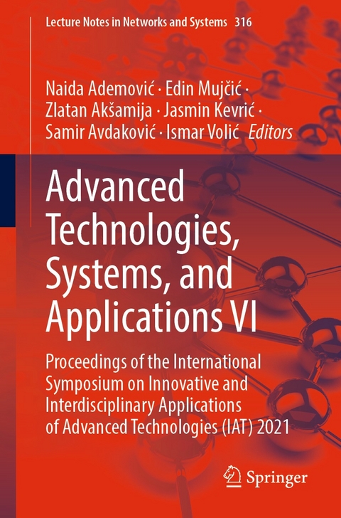 Advanced Technologies, Systems, and Applications VI - 