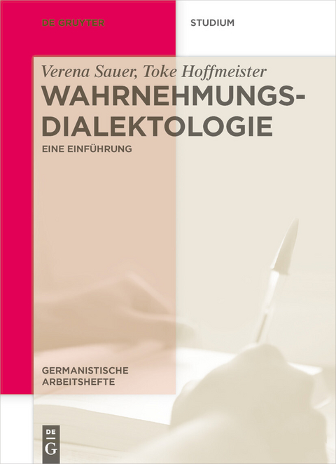 Wahrnehmungsdialektologie - Verena Sauer, Toke Hoffmeister