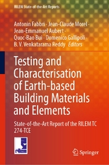 Testing and Characterisation of Earth-based Building Materials and Elements - 