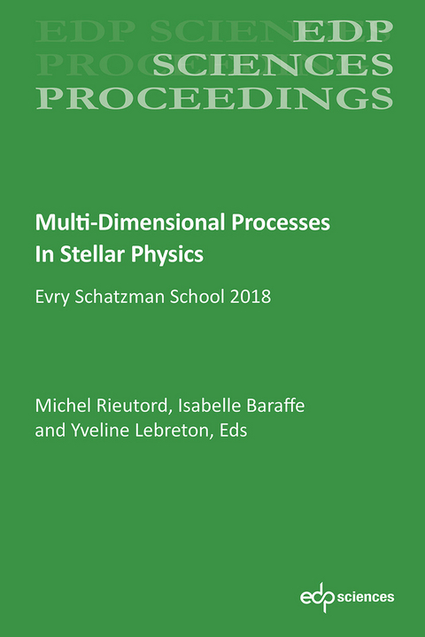 Multi-Dimensional Processes In Stellar Physics - Michel Rieutord, Isabelle Baraffe, Yveline Lebreton