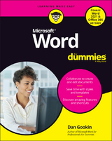 Word For Dummies - Dan Gookin