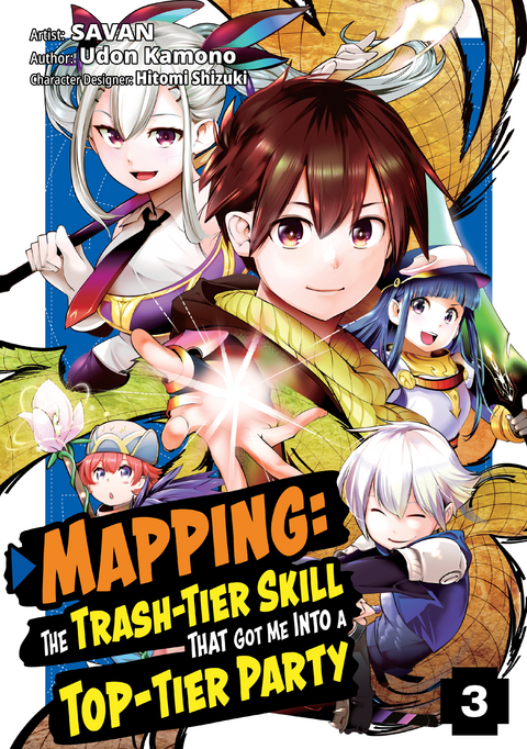 Mapping: The Trash-Tier Skill That Got Me Into a Top-Tier Party (Manga) Volume 3 - Udon Kamono