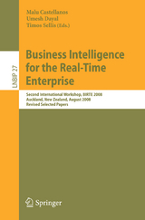 Business Intelligence for the Real-Time Enterprise - 