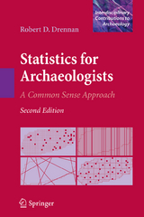 Statistics for Archaeologists - Drennan, Robert D.