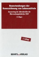 Beanstandungen der Kennzeichnung von Lebensmitteln - Domeier, D.; Warzecha, Klaus