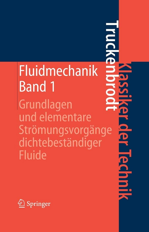 Fluidmechanik -  Erich A. Truckenbrodt