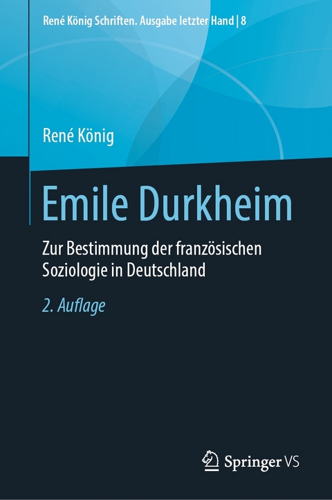 Emile Durkheim - René König