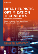 Meta-heuristic Optimization Techniques - 