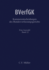 BVerfGK - Kammerentscheidungen des Bundesverfassungsgerichts BVerfGK 12