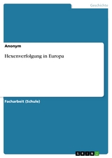 Hexenverfolgung in Europa