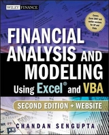 Financial Analysis and Modeling Using Excel and VBA - Sengupta, Chandan