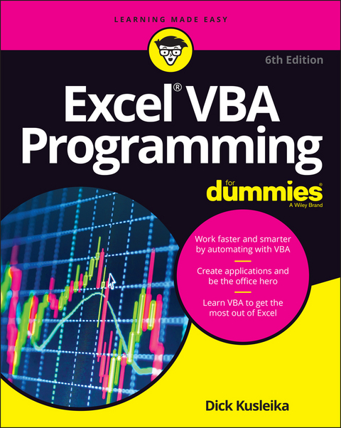 Excel VBA Programming For Dummies - Dick Kusleika