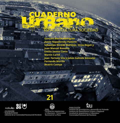 CUADERNO URBANO 21 - ESPACIO, CULTURA, SOCIEDAD -  Eudene