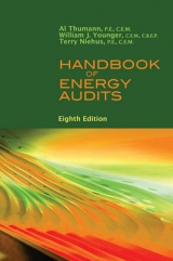 Handbook of Energy Audits, Eighth Edition - Thumann, Albert; Niehus, Terry; Younger, William J.