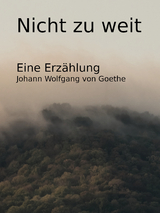 Nicht zu weit - Johann Wolfgang von Goethe