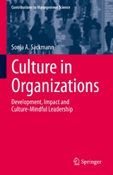 Culture in Organizations - Sonja A. Sackmann