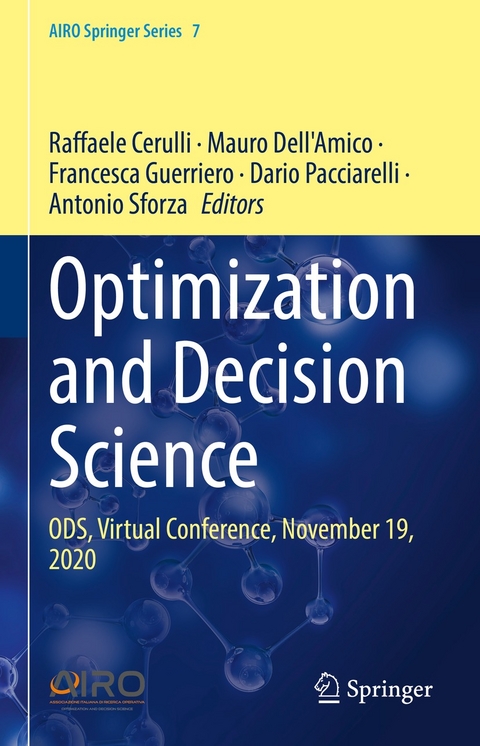 Optimization and Decision Science - 