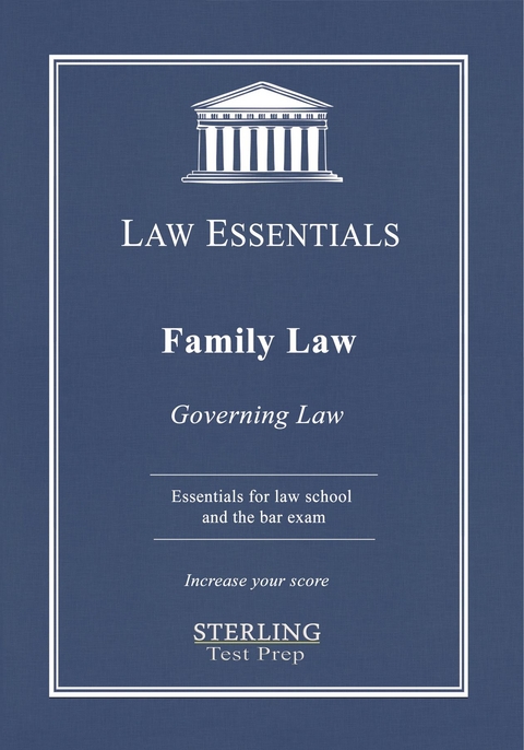 Family Law, Governing Law - Sterling Test Prep, Frank J Addivinola