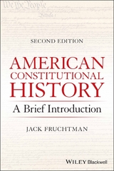 American Constitutional History - Jack Fruchtman