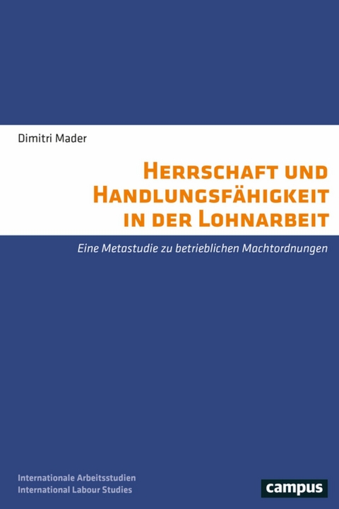 Herrschaft und Handlungsfähigkeit in der Lohnarbeit -  Isabell Mader