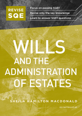 Revise SQE Wills and the Administration of Estates -  Sheila Hamilton Macdonald