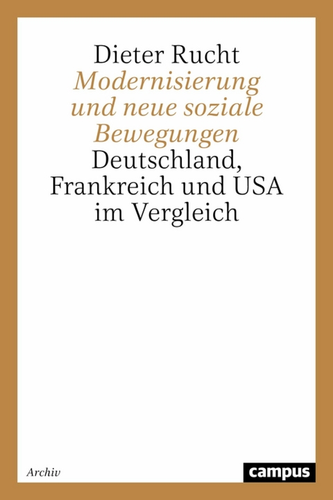 Modernisierung und neue soziale Bewegungen -  Dieter Rucht